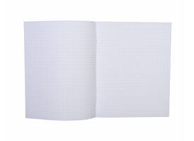 Schrift Qbasic 210x165mm ruit 5mm 80blz 70gr assorti