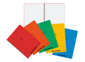 Schrift Aurora A4 ruit 5x5mm 120 pagina's 80gr assorti