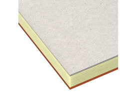 Cursusblok Oxford Orange Notepad A4+ lijn 4-gaats 160 pagina's 80gr oranje