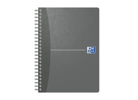Spiraalblok Oxford Essentials A5 lijn 180 pagina's 80gr assorti