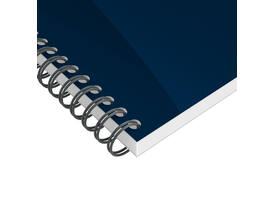 Collegeblok Oxford Office Essentials A4+ lijn 4-gaats 180 pagina's 80gr assorti