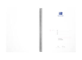 Collegeblok Oxford Office Essentials A4+ lijn 4-gaats 180 pagina's 80gr assorti