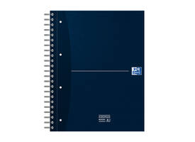 Collegeblok Oxford Office Essentials Europeanbook A4+ 4-gaats 120 pagina's assorti