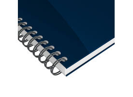Adresboek Oxford Office Essentials A5 72vel dubbelspiraal assorti