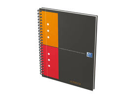 Spiraalblok Oxford International Notebook A5+ ruit 160 pagina's