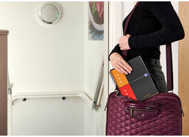 Spiraalblok Oxford International Notebook A5+ ruit 160 pagina's