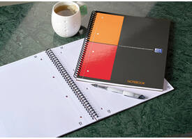 Spiraalblok Oxford International Notebook A4+ ruit 5mm