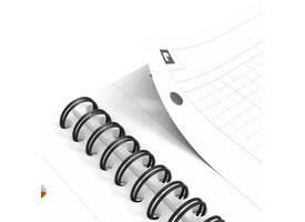 Spiraalblok Oxford International Notebook A4+ ruit 5mm