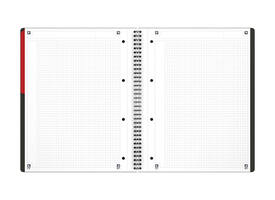 Spiraalblok Oxford International Activebook A4+ 160 pagina's ruit 5mm