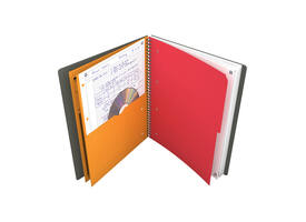 Spiraalblok Oxford International Activebook A4+ 160 pagina's ruit 5mm