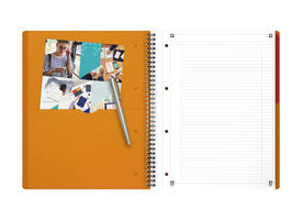 Spiraalblok Oxford International Activebook A4+ 160 pagina's lijn