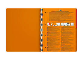 Spiraalblok Oxford International Activebook A4+ 160 pagina's lijn