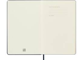 Notitieboek Moleskine large 130X210mm lijn hard cover sapphire blue