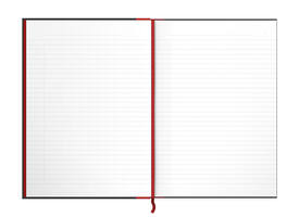 Notitieboek Oxford Black n' Red A4 96vel lijn