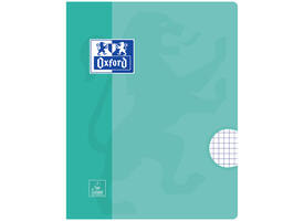 Schrift Oxford School A5 ruit 5x5mm 72 pagina's 80gr assorti