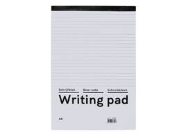 Schrijfblok Qbasic A4 lijn 160blz 60gr