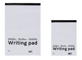 Schrijfblok Qbasic A4 lijn 160blz 60gr