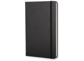 Notitieboek Moleskine large 130x210mm lijn hard cover zwart