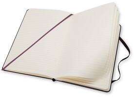 Notitieboek Moleskine pocket 90x140mm lijn hard cover zwart