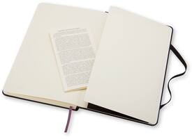 Notitieboek Moleskine pocket 90x140mm lijn hard cover zwart