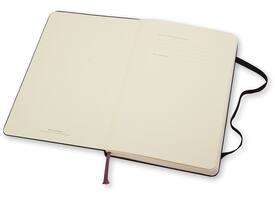 Notitieboek Moleskine pocket 90x140mm blanco hard cover zwart