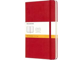Notitieboek Moleskine large 130x210mm lijn hard cover  rood