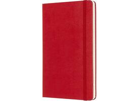 Notitieboek Moleskine large 130x210mm lijn hard cover  rood