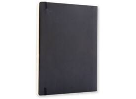 Notitieboek Moleskine XL 190x250mm blanco soft cover zwart