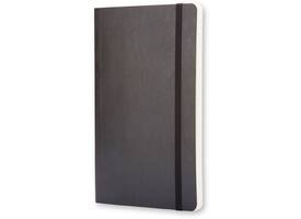 Notitieboek Moleskine large 130x210mm lijn soft cover zwart