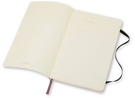 Notitieboek Moleskine pocket 90x140mm lijn soft cover zwart