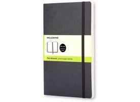 Notitieboek Moleskine pocket 90x140mm blanco soft cover zwart