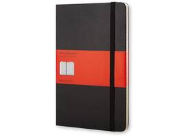Adresboek Moleskine large 130x210mm hard cover lijn zwart