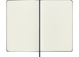 Notitieboek Moleskine large 130x210mm blanco hard cover sapphire blue