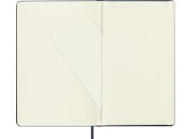 Notitieboek Moleskine large 130x210mm blanco hard cover sapphire blue