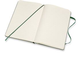 Notitieboek Moleskine large 130x210mm lijn hard cover myrtle green