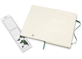 Notitieboek Moleskine large 130x210mm lijn hard cover myrtle green