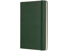 Notitieboek Moleskine large 130x210mm blanco hard cover myrtle green