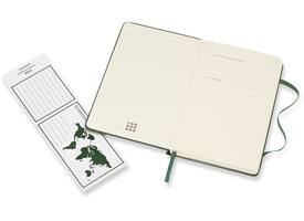 Notitieboek Moleskine XL 190x250mm lijn hard cover myrtle green