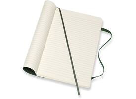 Notitieboek Moleskine large 130x210mm lijn soft cover myrtle green
