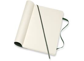 Notitieboek Moleskine large 130x210mm blanco soft cover myrtle green