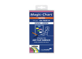 Magic-chart notes Legamaster 10x20cm assorti 500 vel