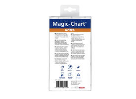 Magic-chart notes Legamaster 10x20cm assorti 500 vel