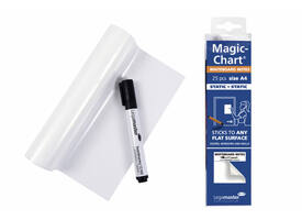 Magic-chart notes Legamaster whiteboard 20x30cm wit 25 vel