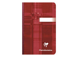 Notitieboek Clairefontaine 90x140mm lijn assorti