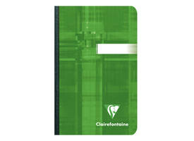 Notitieboek Clairefontaine 90x140mm lijn assorti
