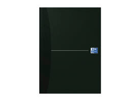 Notitieboek Oxford Office Essentials A4 96vel lijn zwart