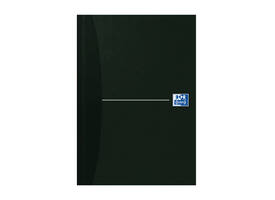 Notitieboek Oxford Office Essentials A5 96vel lijn zwart