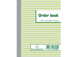 Orderboek Exacompta 135x105mm 50x2vel