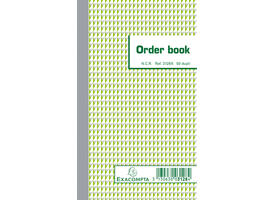 Orderboek Exacompta 175x105mm 50x2vel