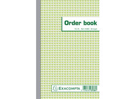 Orderboek Exacompta 210x135mm 50x2vel